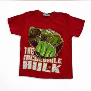 MARVEL The Incredible Hulk 2008 Movie Promo Shirt Boys S 6/7 Vintage